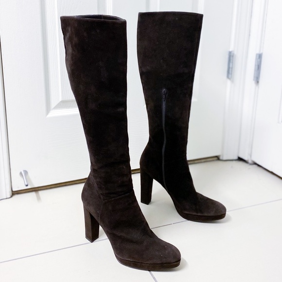 new Stuart Weitzman suede boots - Picture 2 of 7